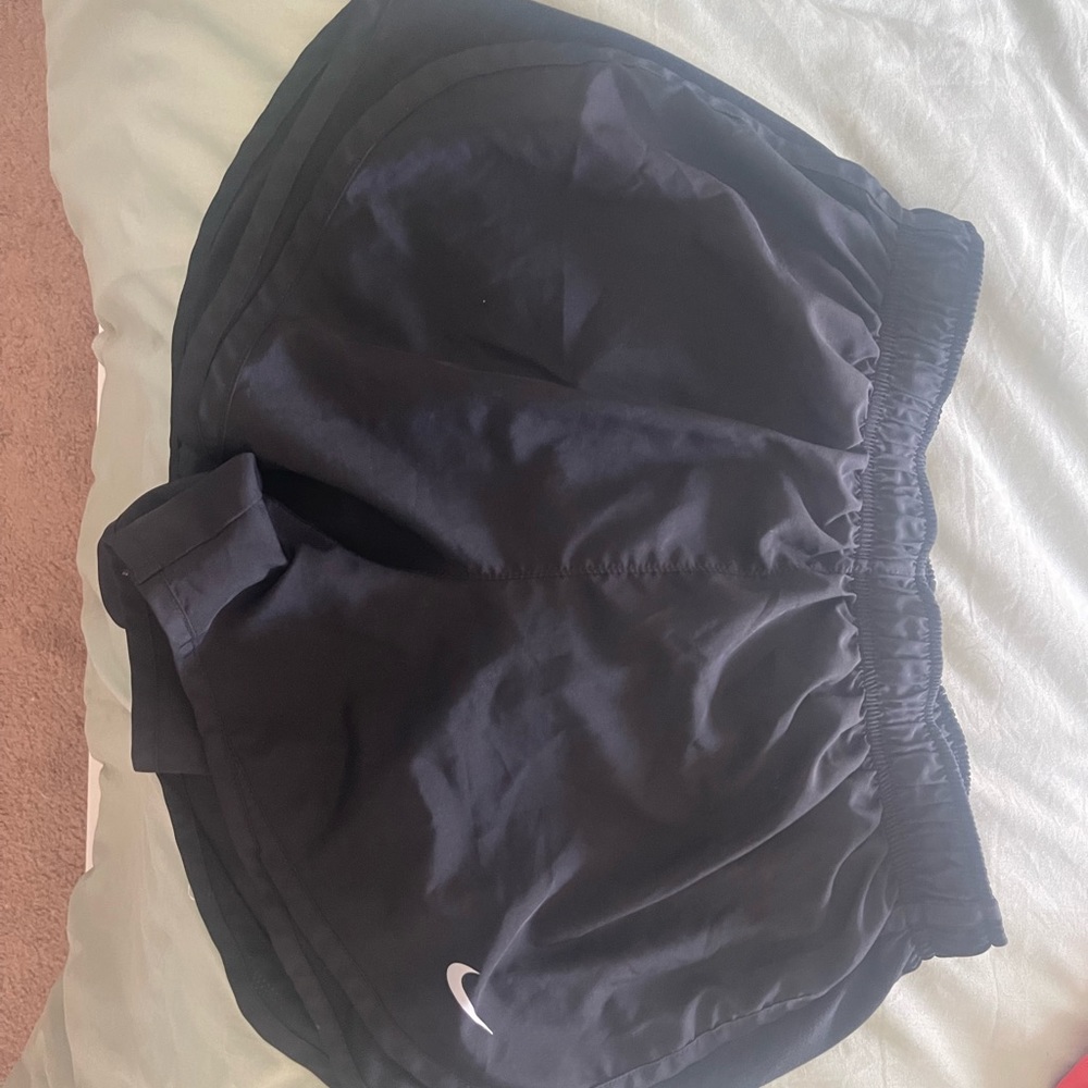 Black Nike shorts size medium